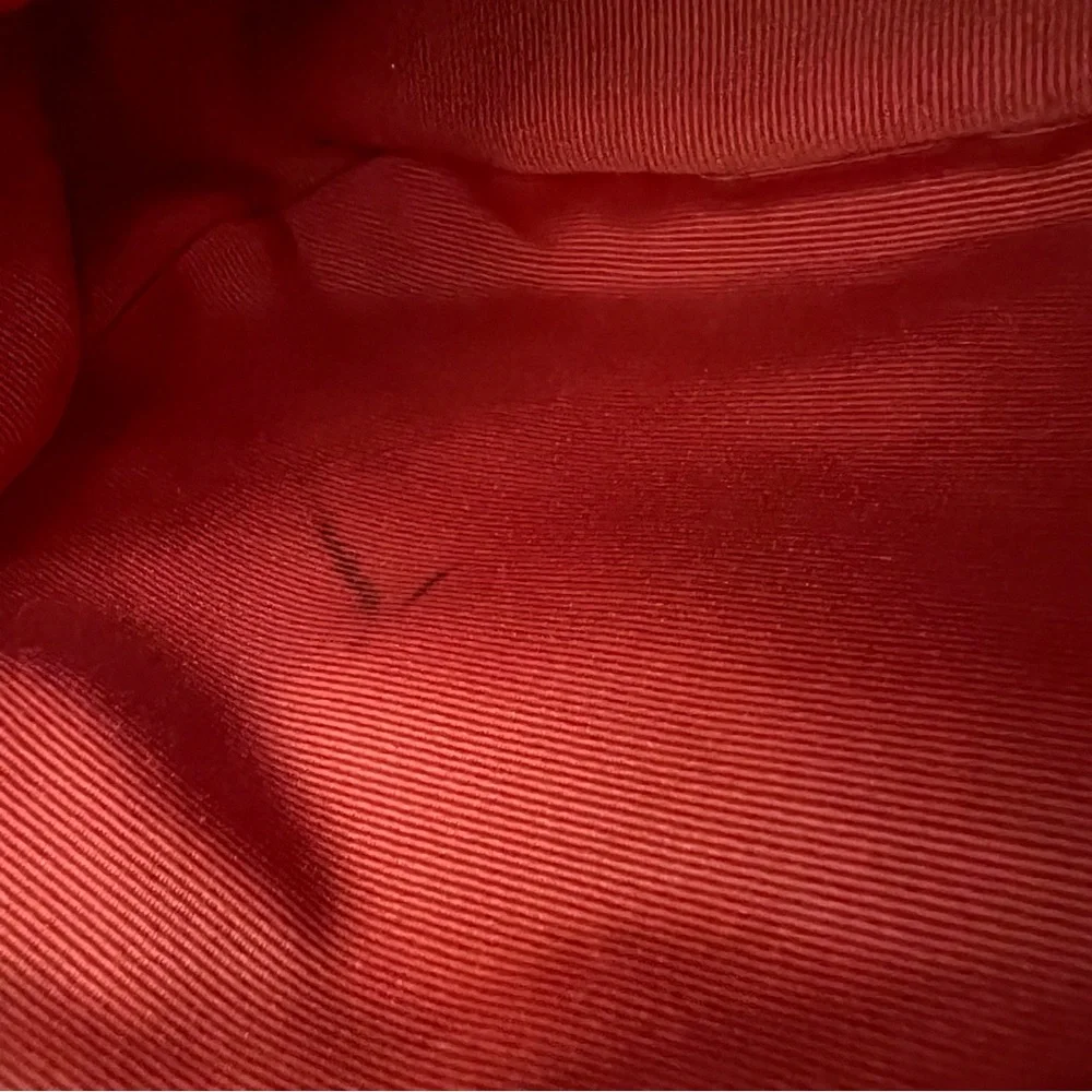 Vintage Y2K Coach Hampton Signature Beige Baguette Shoulder Bag with Flap Buckle - Picture 11 of 11